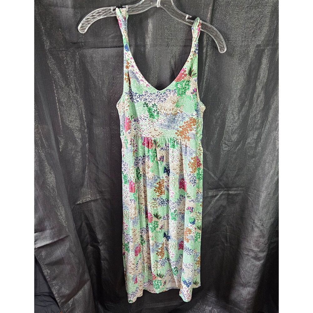 ALLEN ALLEN Cotton Summer Dress with Twisted Straps Size Small